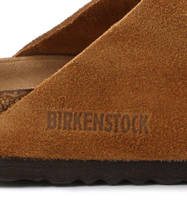 BIRKENSTOCK「【ビルケンシュトック】アリゾナ ソフトフットベッド/ミンク/サンダル メンズ レディース」|サンダル|