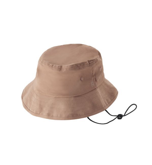 MILESTO「ポケッタブルUVハット」|ハット|ベージュ