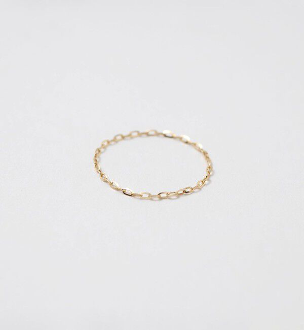UNITED ARROWS「＜les bonbon＞SIMPLICITY チェーンリング」|リング|