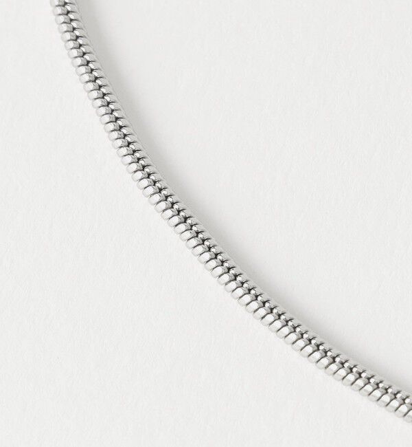 UNITED ARROWS green label relaxing「ツイストモチーフ スネーク タイネックレス」|ネックレス|