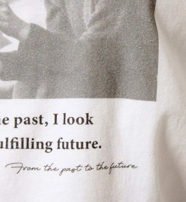 UNITED ARROWS green label relaxing「【WEB限定】＜at ease＞フォトグラフィック ショートスリーブ Tシャツ」|Tシャツ・カットソー|