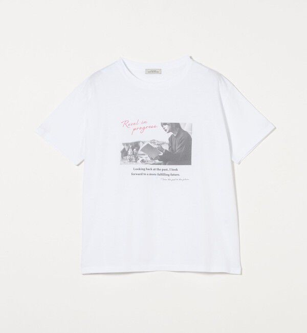 UNITED ARROWS green label relaxing「【WEB限定】＜at ease＞フォトグラフィック ショートスリーブ Tシャツ」|Tシャツ・カットソー|