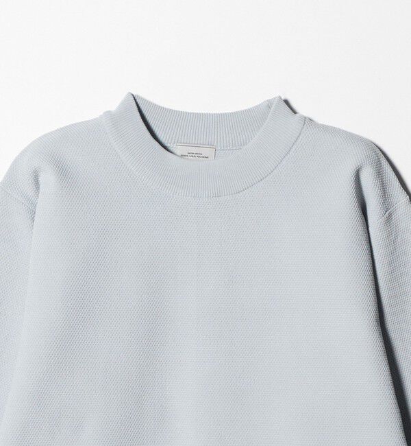 UNITED ARROWS green label relaxing「A+ ポリエステル タック モックネック 長袖 ニット -ウォッシャブル-」|ニット・セーター|