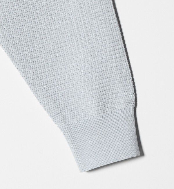 UNITED ARROWS green label relaxing「A+ ポリエステル タック モックネック 長袖 ニット -ウォッシャブル-」|ニット・セーター|