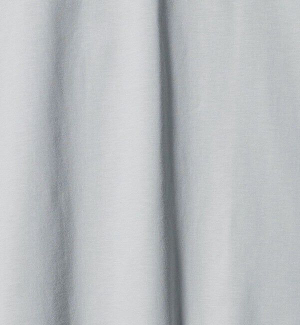 UNITED ARROWS green label relaxing「LONG FIBER COTTON クリア モックネック 長袖 Tシャツ」|Tシャツ・カットソー|