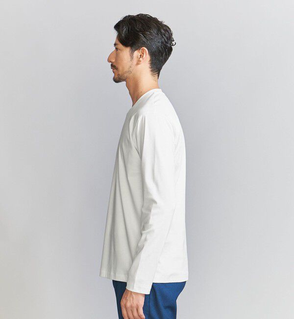 BEAUTY&YOUTH UNITED ARROWS「【WEB限定 WARDROBE SMART】NORITAKE クルーネック スマートフィット カットソー」|Tシャツ・カットソー|