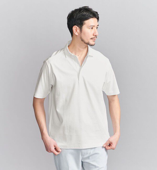BEAUTY&YOUTH UNITED ARROWS「【WEB限定 WARDROBE SMART】NORITAKE ポロシャツ」|Tシャツ・カットソー|
