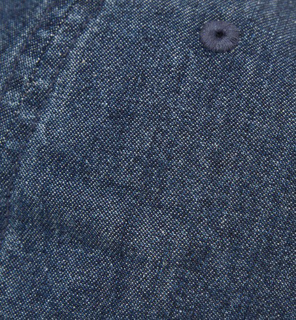 California General Store「＜CGS.＞ ウォッシュド デニム キャップ」|キャップ・キャスケット|