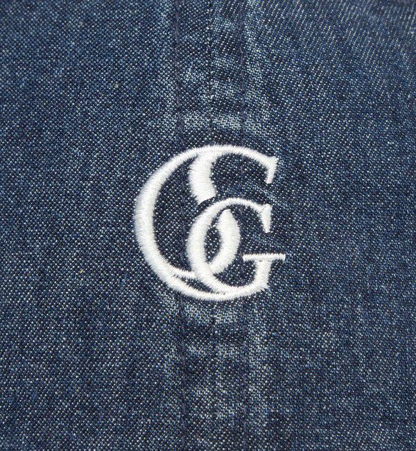 California General Store「＜CGS.＞ ウォッシュド デニム キャップ」|キャップ・キャスケット|