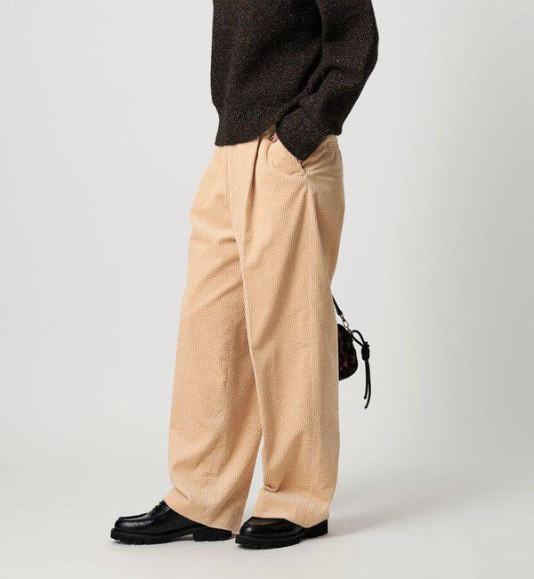 コーデュロイ ワイドストレートパンツ（BEAUTY&YOUTH UNITED ARROWS