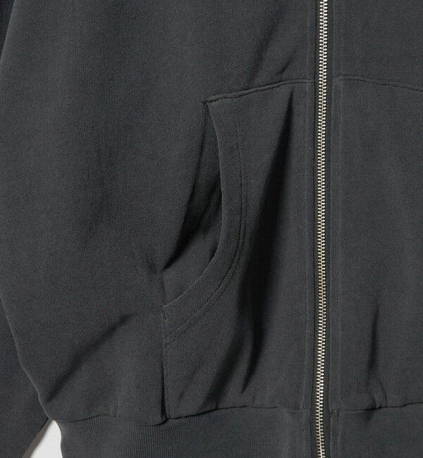 MONKEY TIME「オゾンウォッシュ フレンチテリー フルジップ フーディー」|カーディガン|