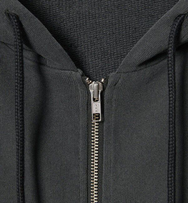 MONKEY TIME「オゾンウォッシュ フレンチテリー フルジップ フーディー」|カーディガン|