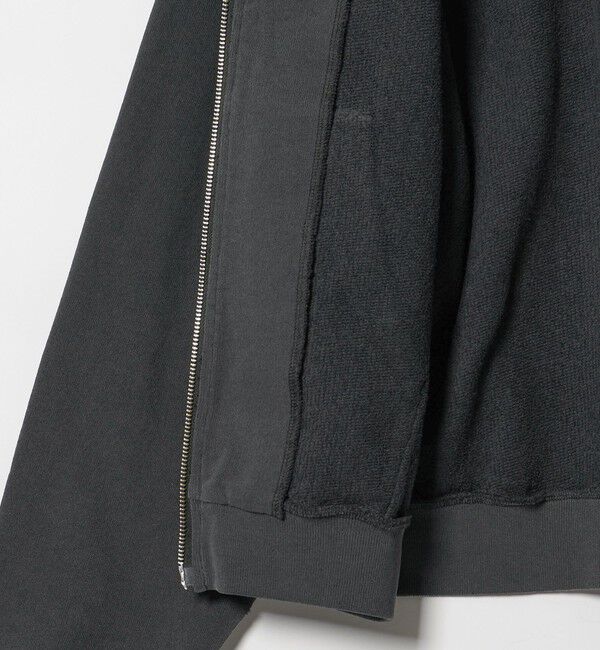 MONKEY TIME「オゾンウォッシュ フレンチテリー フルジップ フーディー」|カーディガン|