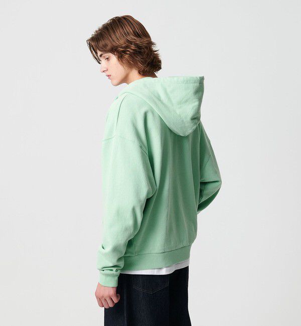 MONKEY TIME「オゾンウォッシュ フレンチテリー フルジップ フーディー」|カーディガン|