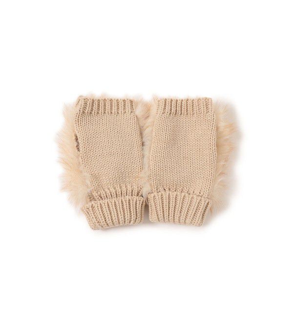 Ray BEAMS 「フェイクファー グローブ」|手袋|