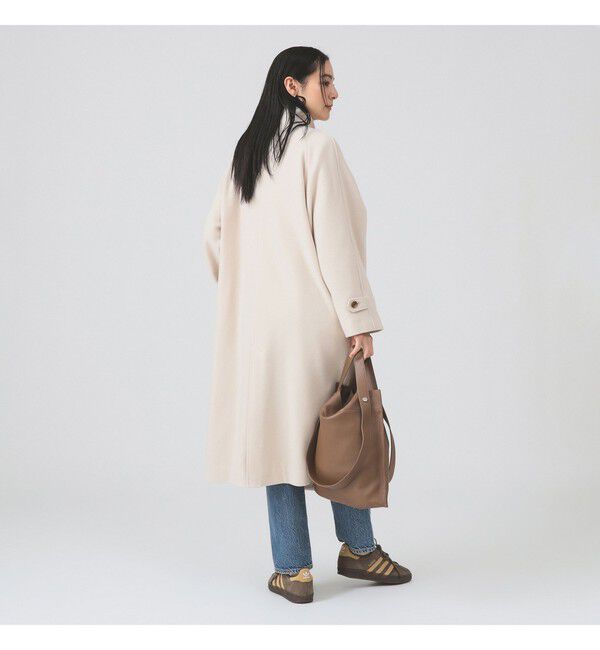 Ray BEAMS 「スタンドカラー ダブル コート」|その他|