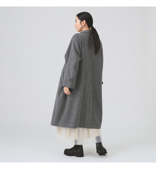 Ray BEAMS 「スタンドカラー ダブル コート」|その他|