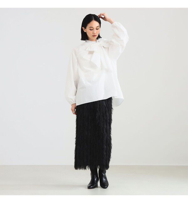 Demi-Luxe BEAMS 「マルチウェイ ボウタイ ブラウス」|シャツ・ブラウス|