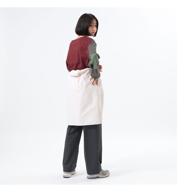 BEAMSBOY「【別注】LACOSTE / ワイド パンツ」|チノ|