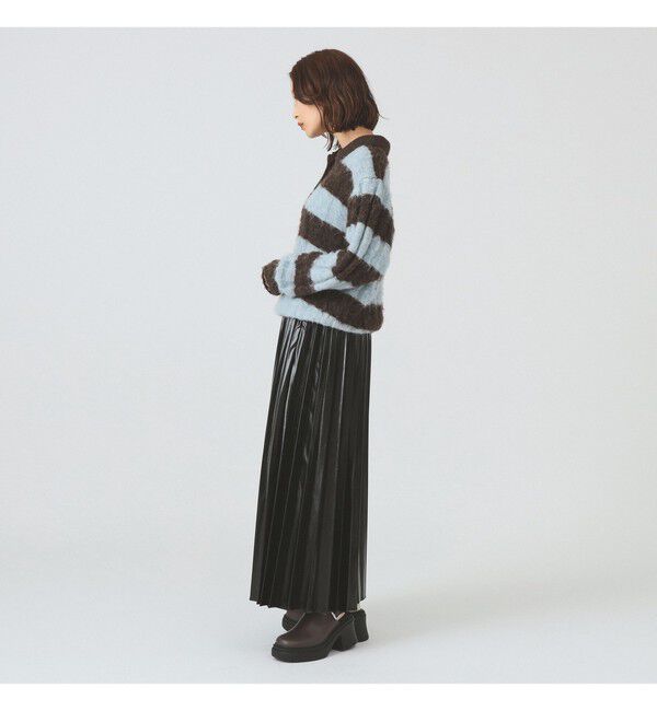 Ray BEAMS 「メタリックプリーツスカート」|スカート|
