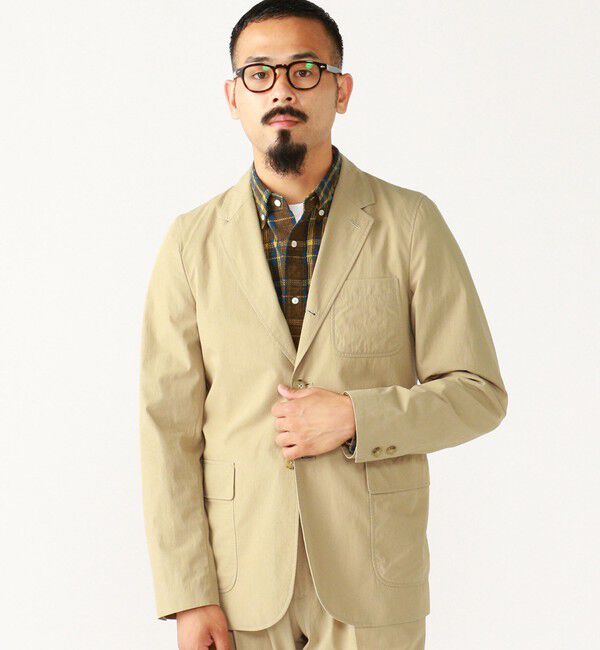 BEAMS PLUS「BEAMS PLUS / 3B Travel Jacket Comfort Cloth」|テーラードジャケット|