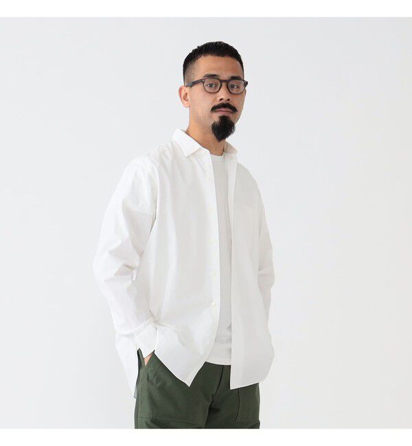 BEAMS PLUS「BEAMS PLUS / REG Collar 120/3 Broad Classic Fit」|シャツ・ブラウス|