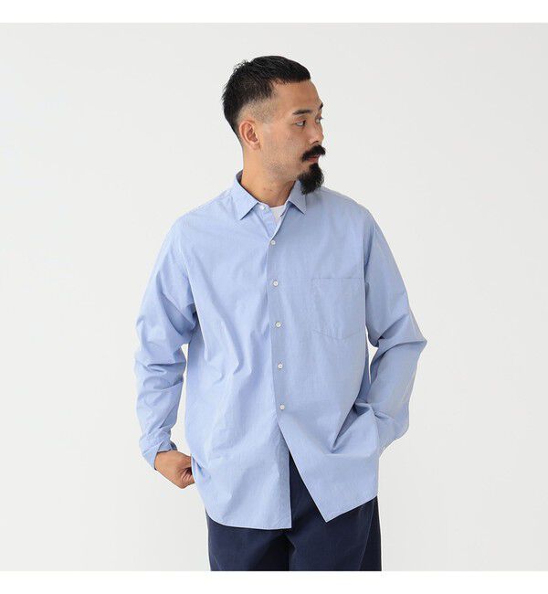 BEAMS PLUS「BEAMS PLUS / REG Collar 120/3 Broad Classic Fit」|シャツ・ブラウス|