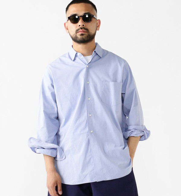 BEAMS PLUS「BEAMS PLUS / REG Collar 120/3 Broad Classic Fit」|シャツ・ブラウス|