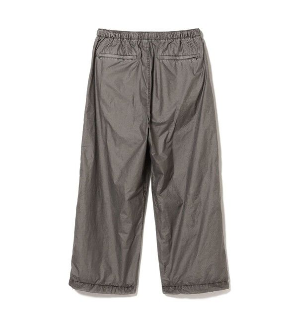 BEAMS「ワイドストレートフィット ナイロン イージーパンツ」|チノ|