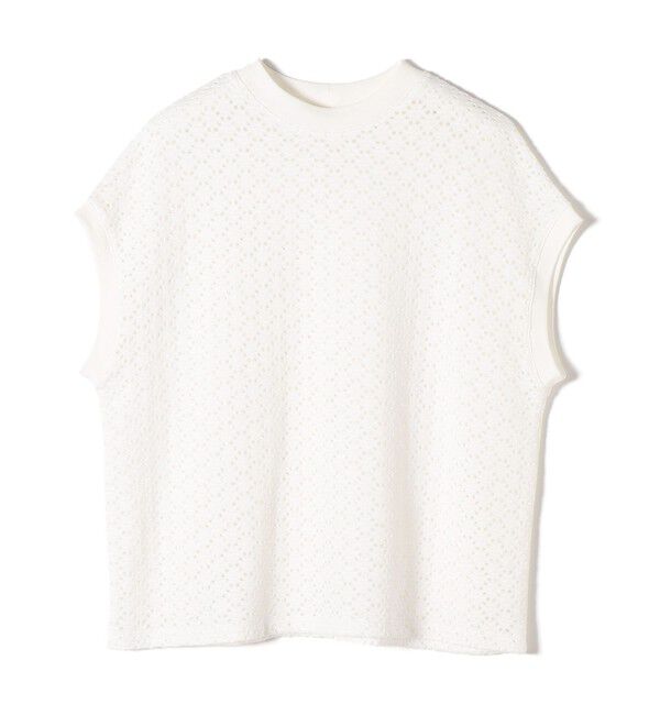 SHIPS for women「【WEB限定】〈手洗い可能〉アイレット クルーネック プルオーバー」|Tシャツ・カットソー|