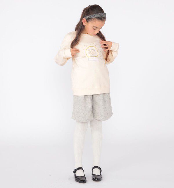 SHIPS KIDS「SHIPS KIDS:140～150cm / ツイード タック ショート パンツ」|その他|