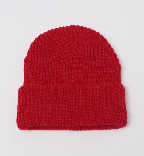 SHIPS「SHIPS: ヘビー ウエイト ワッチ キャップ」|その他|レッド