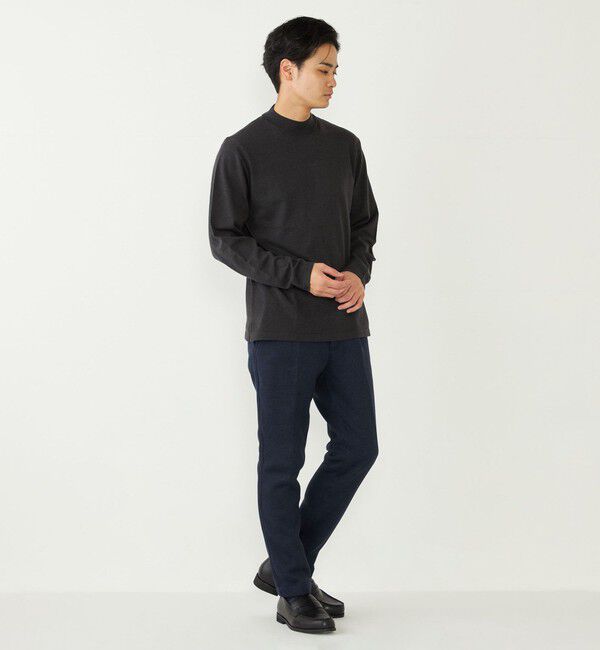 SHIPS Colors 「SHIPS Colors:〈吸湿発熱・手洗い可能〉Solist(R) Heat モックネック ニット」|ニット・セーター|