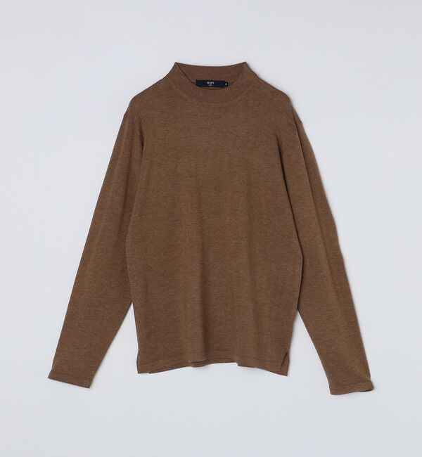 SHIPS Colors 「SHIPS Colors:〈吸湿発熱・手洗い可能〉Solist(R) Heat モックネック ニット」|ニット・セーター|