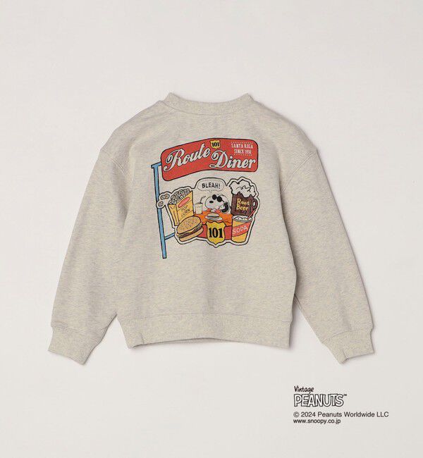 SHIPS any「SHIPS any: SNOOPY コラボ カルチャー グラフィック バック プリント スウェット<KIDS>◇」|スウェット・ジャージ|