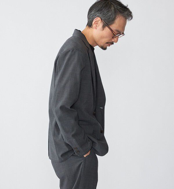 SHIPS「SHIPS:〈セットアップ対応〉TW ストレッチ ジャケット」|テーラードジャケット|
