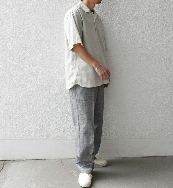 SHIPS any「SHIPS any:〈洗濯機可能〉コットン/リネン オープンカラー プルオーバー シャツ◇」|シャツ・ブラウス|