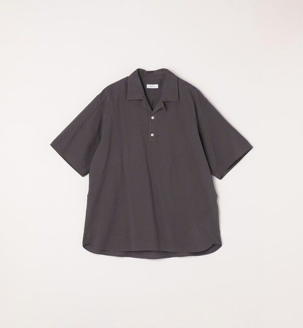 SHIPS any「SHIPS any:〈洗濯機可能〉コットン/リネン オープンカラー プルオーバー シャツ◇」|シャツ・ブラウス|