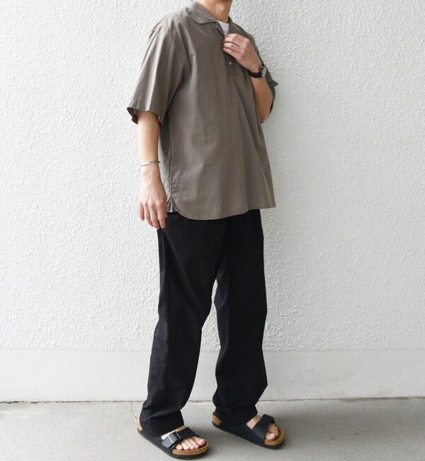 SHIPS any「SHIPS any:〈洗濯機可能〉コットン/リネン オープンカラー プルオーバー シャツ◇」|シャツ・ブラウス|