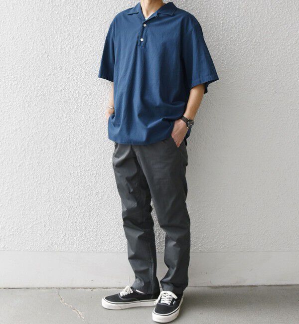 SHIPS any「SHIPS any:〈洗濯機可能〉コットン/リネン オープンカラー プルオーバー シャツ◇」|シャツ・ブラウス|