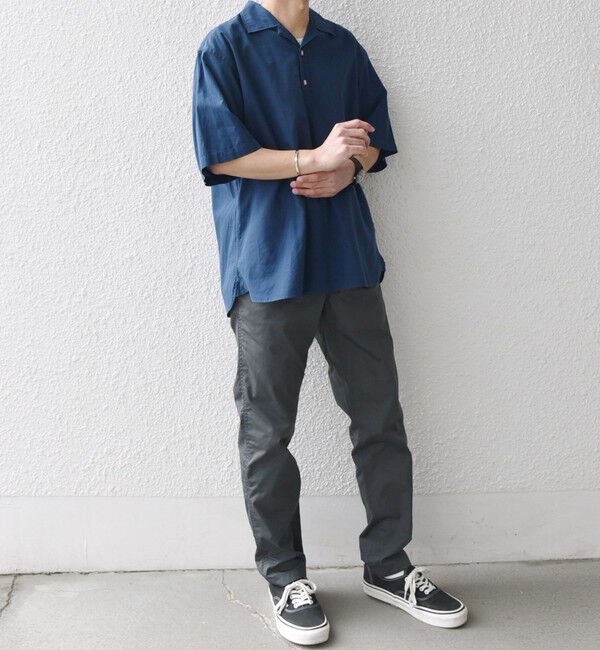 SHIPS any「SHIPS any:〈洗濯機可能〉コットン/リネン オープンカラー プルオーバー シャツ◇」|シャツ・ブラウス|