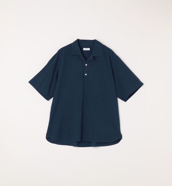 SHIPS any「SHIPS any:〈洗濯機可能〉コットン/リネン オープンカラー プルオーバー シャツ◇」|シャツ・ブラウス|