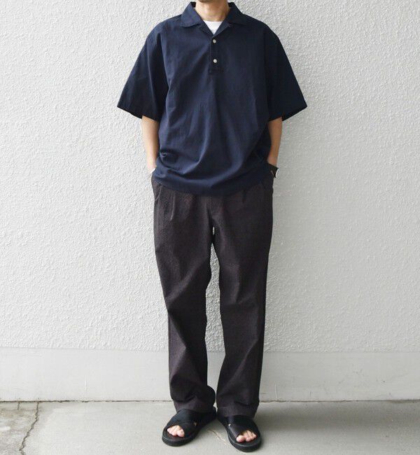 SHIPS any「SHIPS any:〈洗濯機可能〉コットン/リネン オープンカラー プルオーバー シャツ◇」|シャツ・ブラウス|