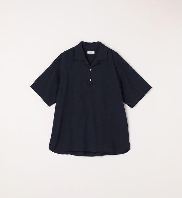 SHIPS any「SHIPS any:〈洗濯機可能〉コットン/リネン オープンカラー プルオーバー シャツ◇」|シャツ・ブラウス|