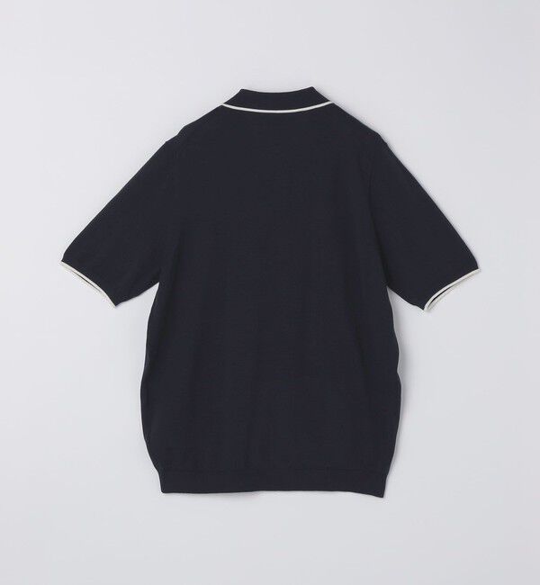 SHIPS「ALANPANE:16ゲージ コットン スキッパー ニット ポロシャツ」|ニット・セーター|