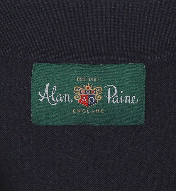 SHIPS「ALANPANE:16ゲージ コットン スキッパー ニット ポロシャツ」|ニット・セーター|