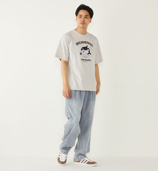 SHIPS Colors 「SHIPS Colors: パッチワーク プリント Tシャツ」|Tシャツ・カットソー|