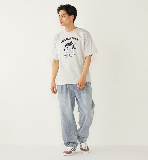 SHIPS Colors 「SHIPS Colors: パッチワーク プリント Tシャツ」|Tシャツ・カットソー|