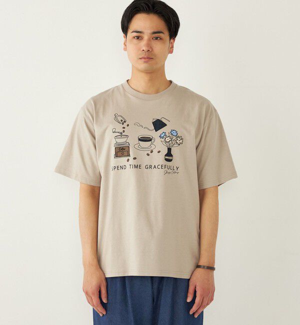 SHIPS Colors 「SHIPS Colors: パッチワーク プリント Tシャツ」|Tシャツ・カットソー|