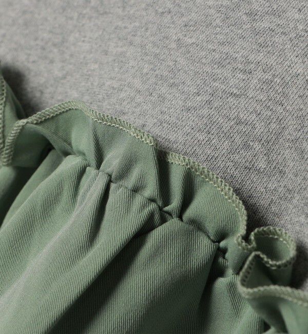 SHIPS any「SHIPS any:〈洗濯機可能〉ボーダー/ソリッド 切り替え ワンピース<KIDS>」|ワンピース|